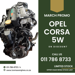 Opel Corsa 5W Engine
