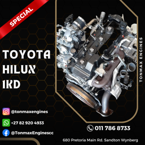 Toyota Hilux 1KD Engine
