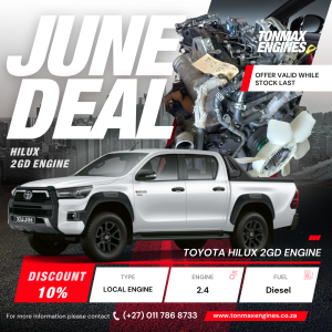 Toyota Hilux 2GD Engine