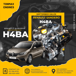 Renault Sandero H4BA Engine