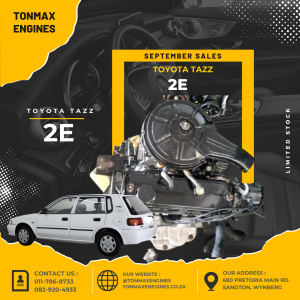 Toyota Tazz 2E Engine