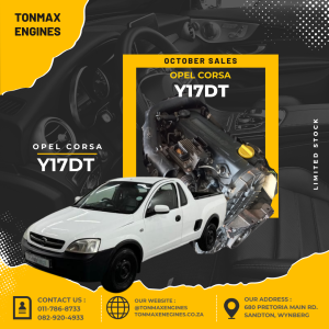 Opel Corsa Y17DT Engine