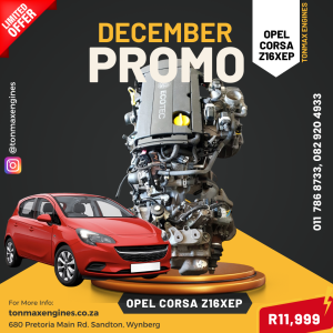 Opel Corsa Z16XEP Engine