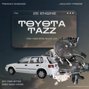 Toyota Tazz 2E Engine