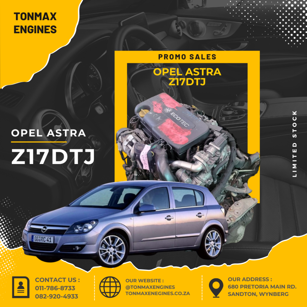 Opel Astra Z17DTJ Engine