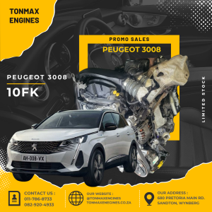 Peugeot 3008 10FK Engine
