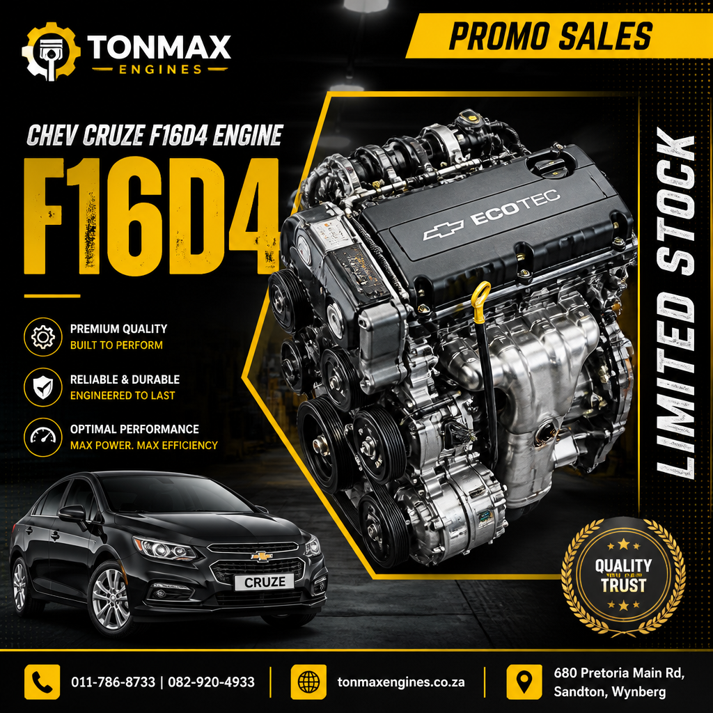 Chevrolet Cruze F18D4 Engine