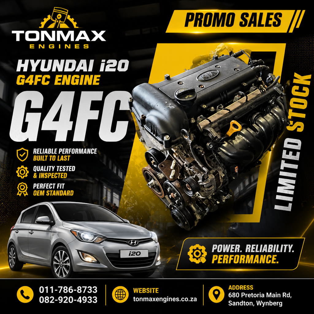 Hyuundai i20 G4FC Engine