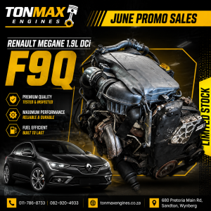 Renault Megane F9Q Engine