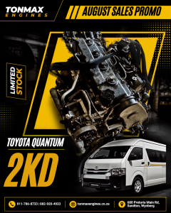 Toyota Quantum 2KD Engine
