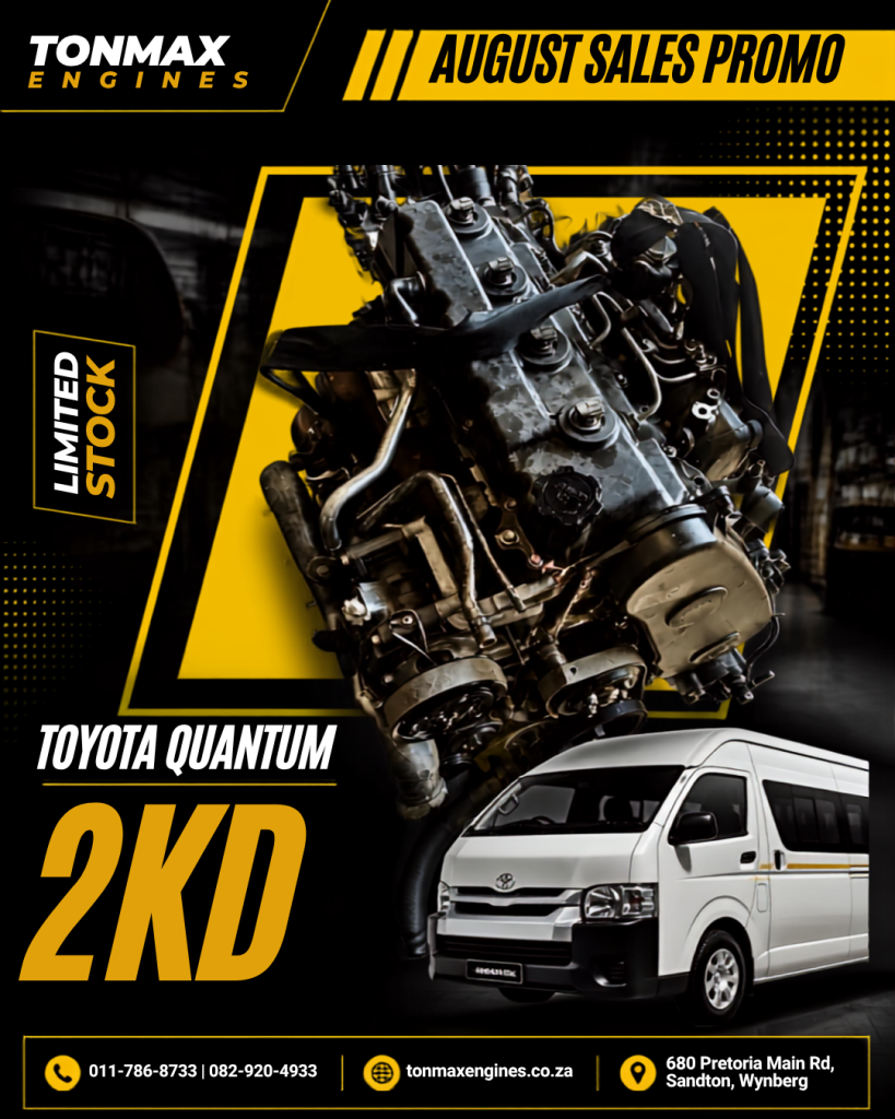 Toyota Quantum 2KD Engine
