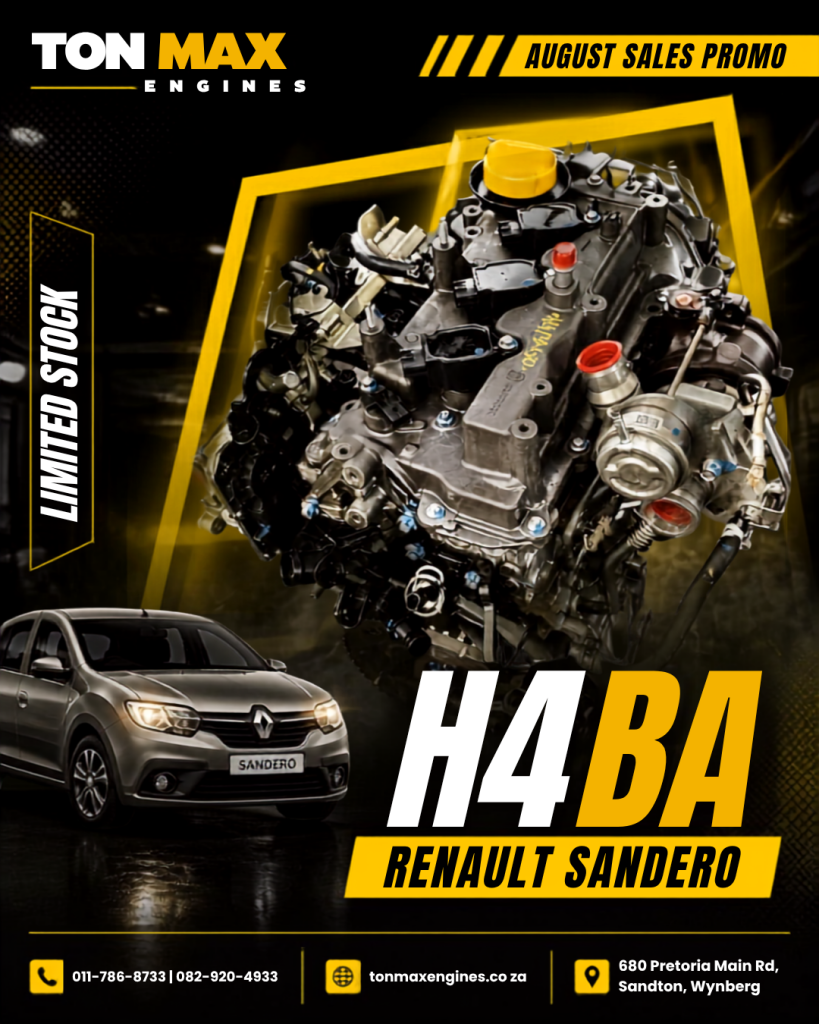 Renault Sandero H4BA Engine