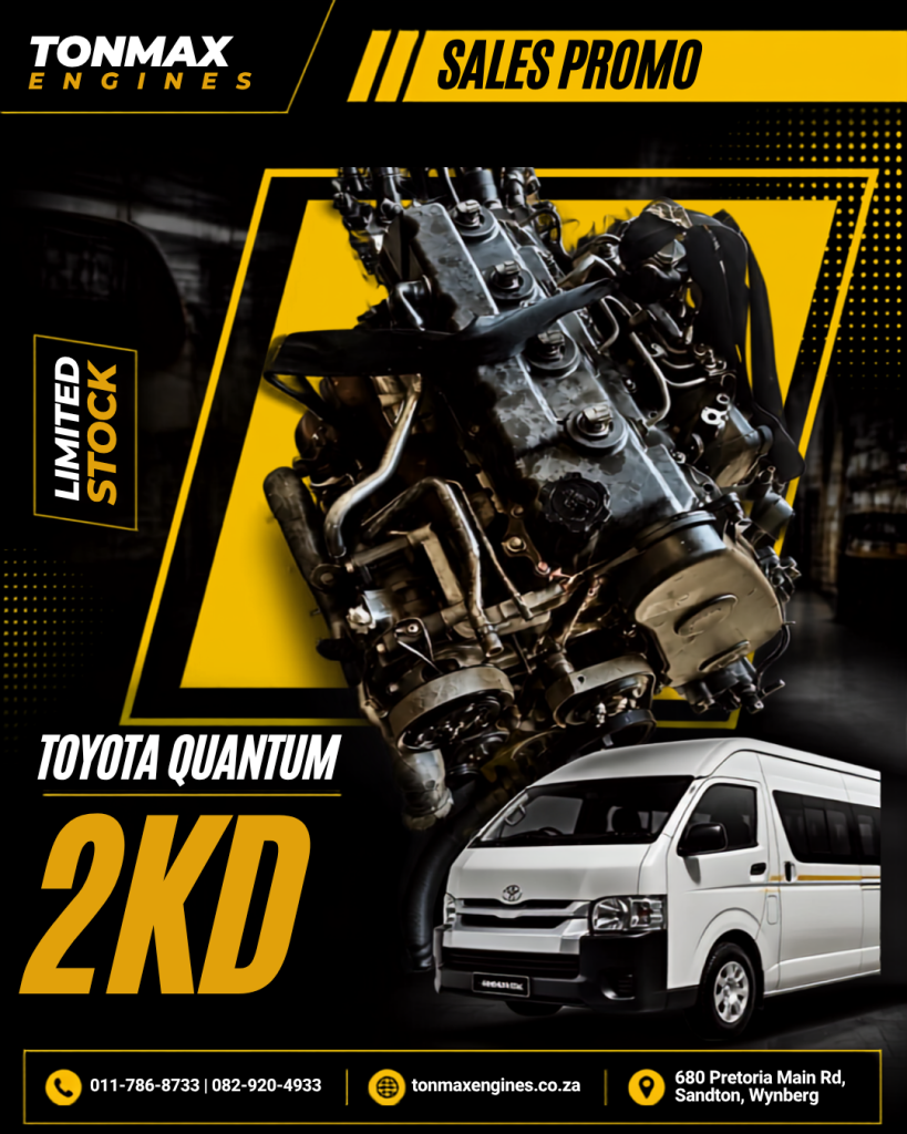 Toyota Quantum 2KD Engine